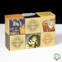 Collector Savon Box de Marselha - 6 x200 g - Marius Fabre