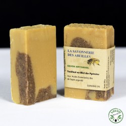 Sabonete tonificante de mel dos Pirenéus - 100g