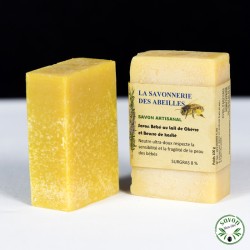 Baby soap with goat's milk and shea butter - 100g