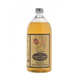Liquid soap of Marseille Marius Fabre 1L - Perfume Honey of heather