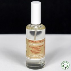 Anti-Moustics mit ätherischem Öl von Citronnelle - Spray 50 ml