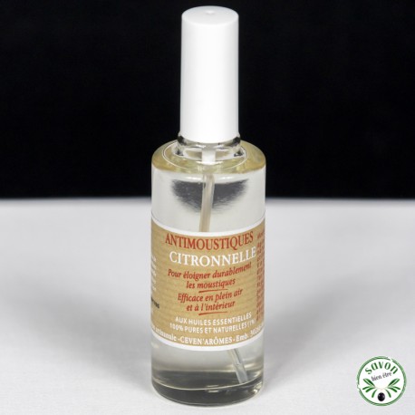 Anti-Mosquito with Lemongrass essential oil - 50 ml spray