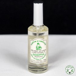 Fragrância de orelha com óleo essencial de eucalipto - Spray 50 ml