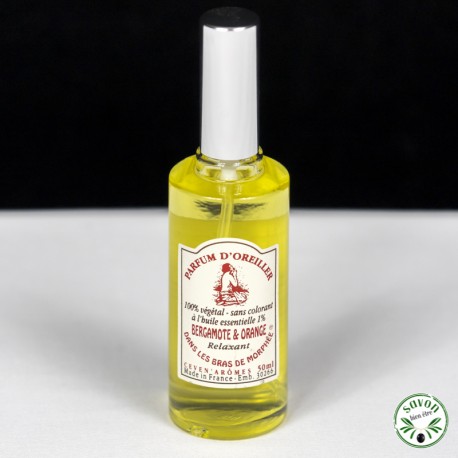 Fragancia del oído con aceite esencial de Bergamote y Orange - Spray 50 ml