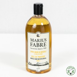 Savon liquide de Marseille Marius Fabre 1L - Parfum Miel de bruyère