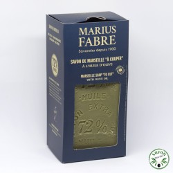 Soap bar of Marseille "to be cut" with olive oil - Marius Fabre - 1 kg