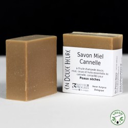 Soap Honey Cinnamon certificado orgánico Naturaleza y progreso - 100g