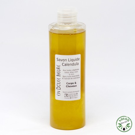 Liquid calendula soap certified organic Nature and Progress – 250 ml