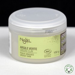 Green Argile zertifiziert Cosmos Natural - 100% natürlich - Najel