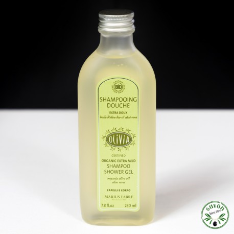 Shampoo Dusche Olivenöl und Aloe Vera Marius Fabre