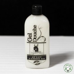 Shower gel with organic donkey milk enriched with organic Argan oil