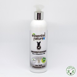 Shampoo com leite de burra e ProVitamina B5 orgânica certificada – 250 ml