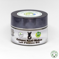Anti-Wrinkle Cream with certified organic donkey milk - 50 ml