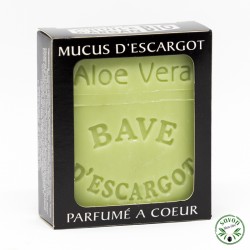 Mucus soap or snail bath - Aloé vera- 100 g
