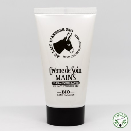 Hand care cream with organic donkey milk - 75 ml