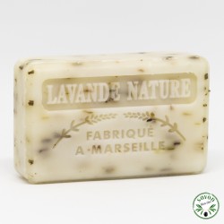 Soap without dye with lavender flower and organic shea butter