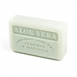 Scented soap - Aloe Vera - enriched with organic shea butter