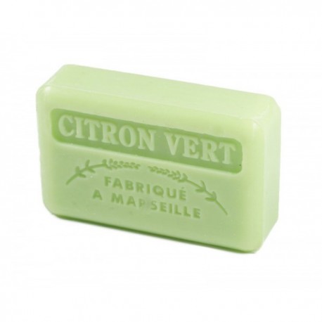 Sapone profumato - Citrone Verde - arricchito con burro di karité biologico 