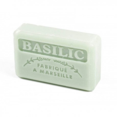 Savon parfumé au basilic enrichi au beurre de karité bio - 125g