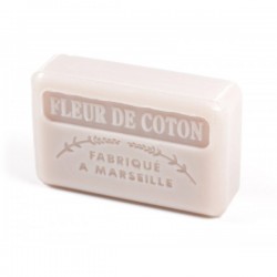 Coton Flower Scented Soap enriquecida com manteiga de karité orgânico 