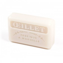 Scented soap - Carnation - enriched with organic shea butter