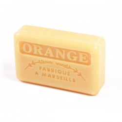 Savon parfumé à l'Orange enrichi au beurre de karité bio - 125g