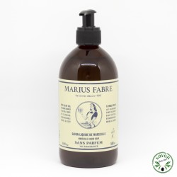 Jabón líquido de Marsella – No perfume - Marius Fabre - 500 ml