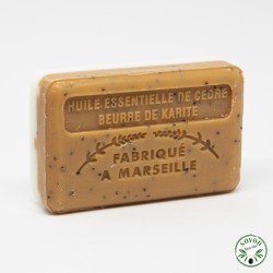 Duo soap – H.E. Cedar – Organic shea butter – 125g