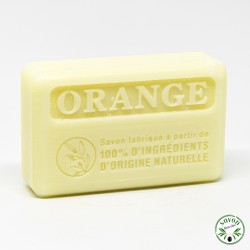 Orange soap, olive oil, organic shea butter