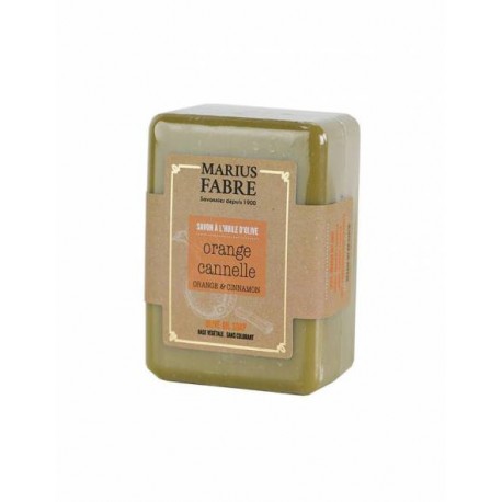 Olive oil soap with orange and cinnamon scallops– Marius Fabre