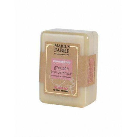 Shea butter soap with cherry blossom and pomegranate – Marius Fabre