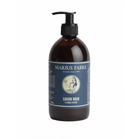 Multi-purpose liquid black soap olive oil - Marius Fabre - 500 ml