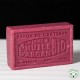 Raspberry scented soap enriched with organic argan oil