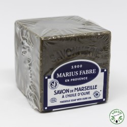 Savon de Marseille Cube 200 g - olio d'oliva - Marius Fabre