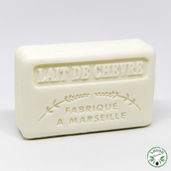 Savon parfumé - Lait de chèvre -  enrichi au beurre de karité bio - 125g