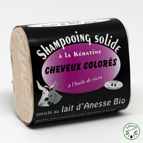 Solid shampoo with organic donkey milk - Colored hair