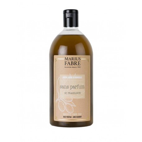 Sapone liquido da Marsiglia - senza fragranza - Refill 1L - Marius Fabre