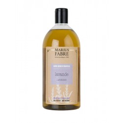 Marseille liquid soap - Lavender - 1L refill - Marius Fabre