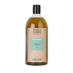 Liquid soap of Marseille - Fig - Refill 1L - Marius Fabre