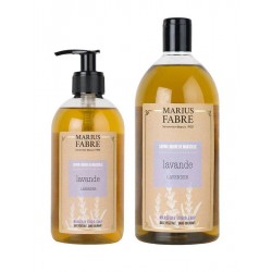 Confezione di sapone liquido di Marsiglia - lavanda - Marius Fabre