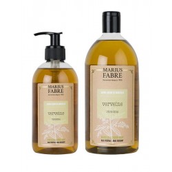 Confezione di sapone liquido di Marsiglia - verbena - Marius Fabre
