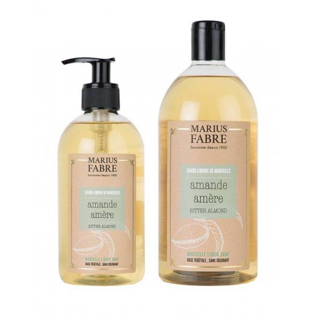 Marseille Liquid Soap Pack - bittere Mandel - Marius Fabre