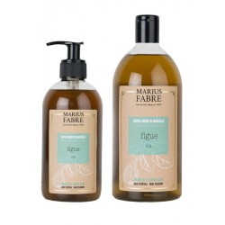 Pack liquid soap of Marseille - fig - Marius Fabre
