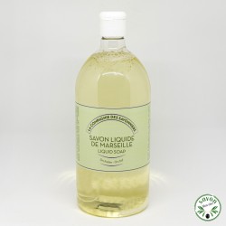 Liquid soap of Marseille with orchid, hypoallergenic.