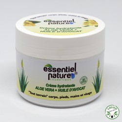 Aloe vera moisturizer and avocado oil