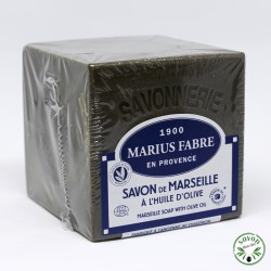 Savon de Marseille Cube 600 g - huile d'olive - Marius Fabre