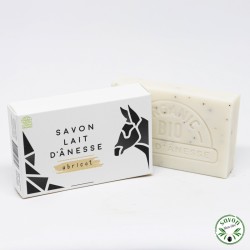 Organic donkey milk soap - Abricot