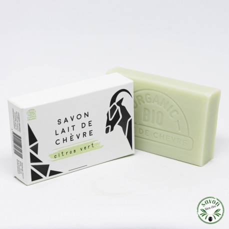 Organic Goat Milk Soap - Green Lemon