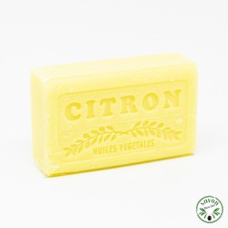 Scented soap Lemon enriched with organic argan oil