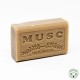 Musk scented soap enriched with organic argan oil